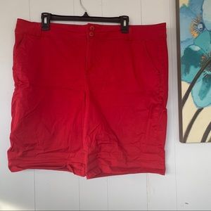 Westport Red Bermuda Shorts